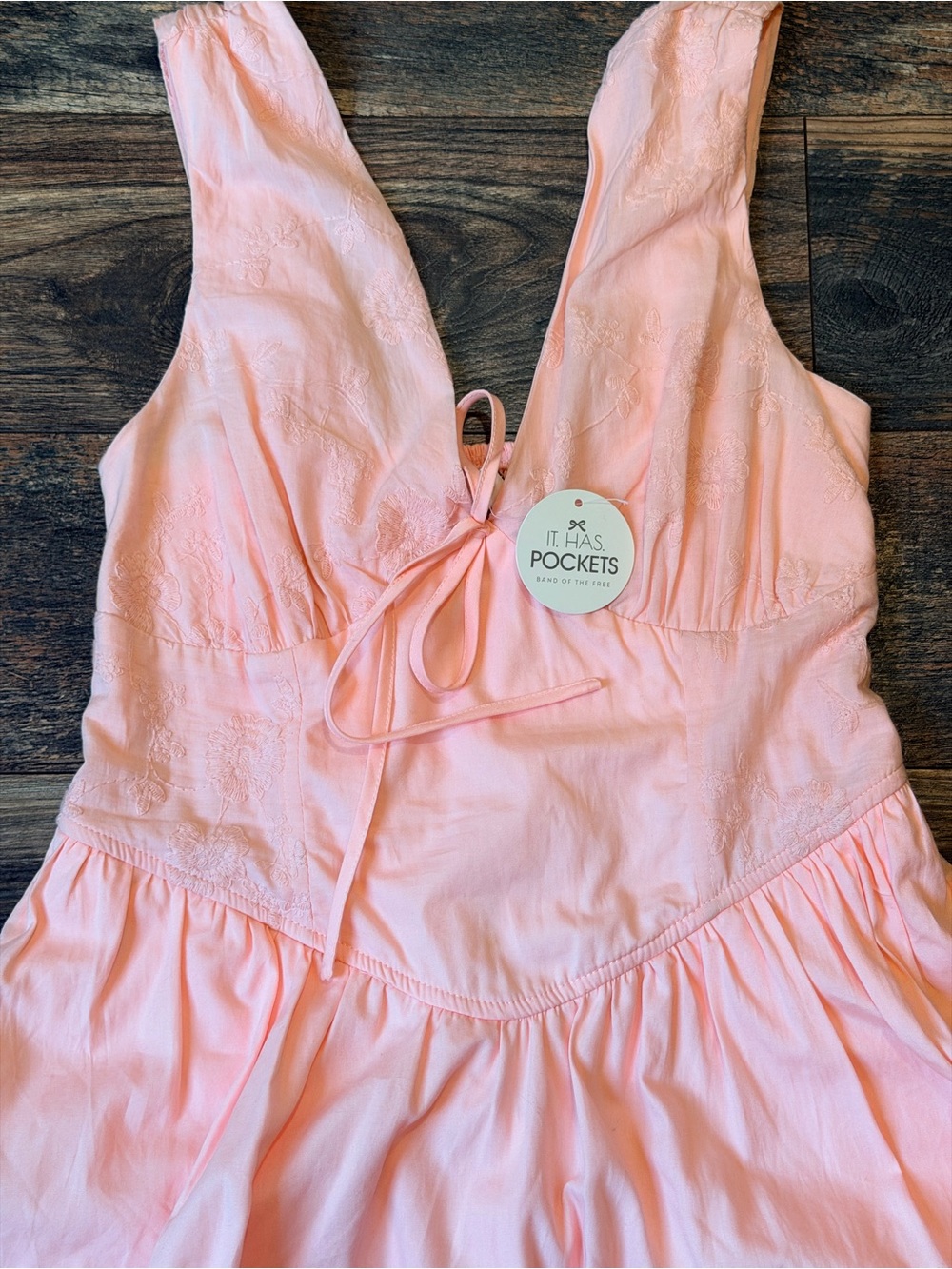 Band of the Free Clementine dress in pink size small